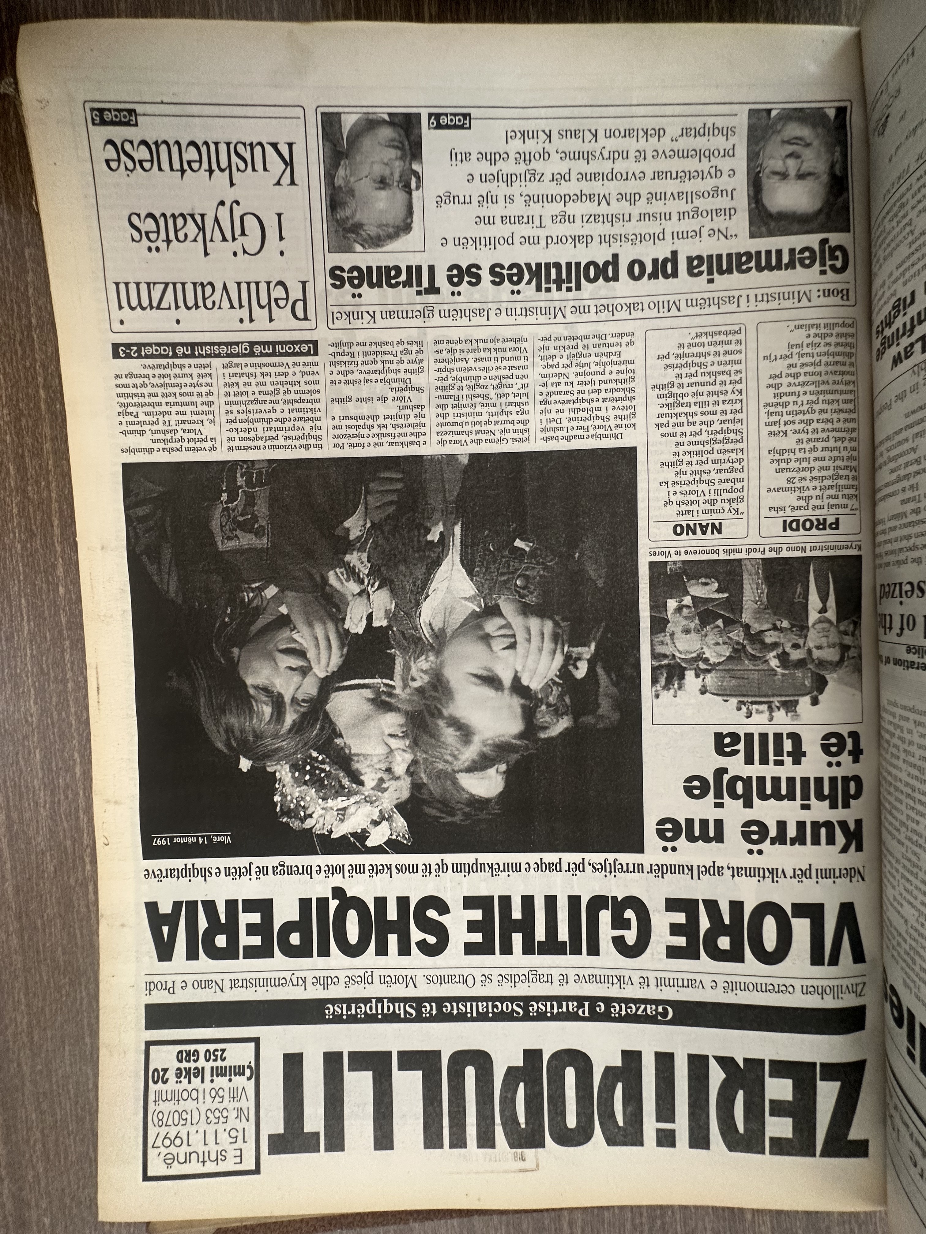 Zëri i Popullit 1997-11-15